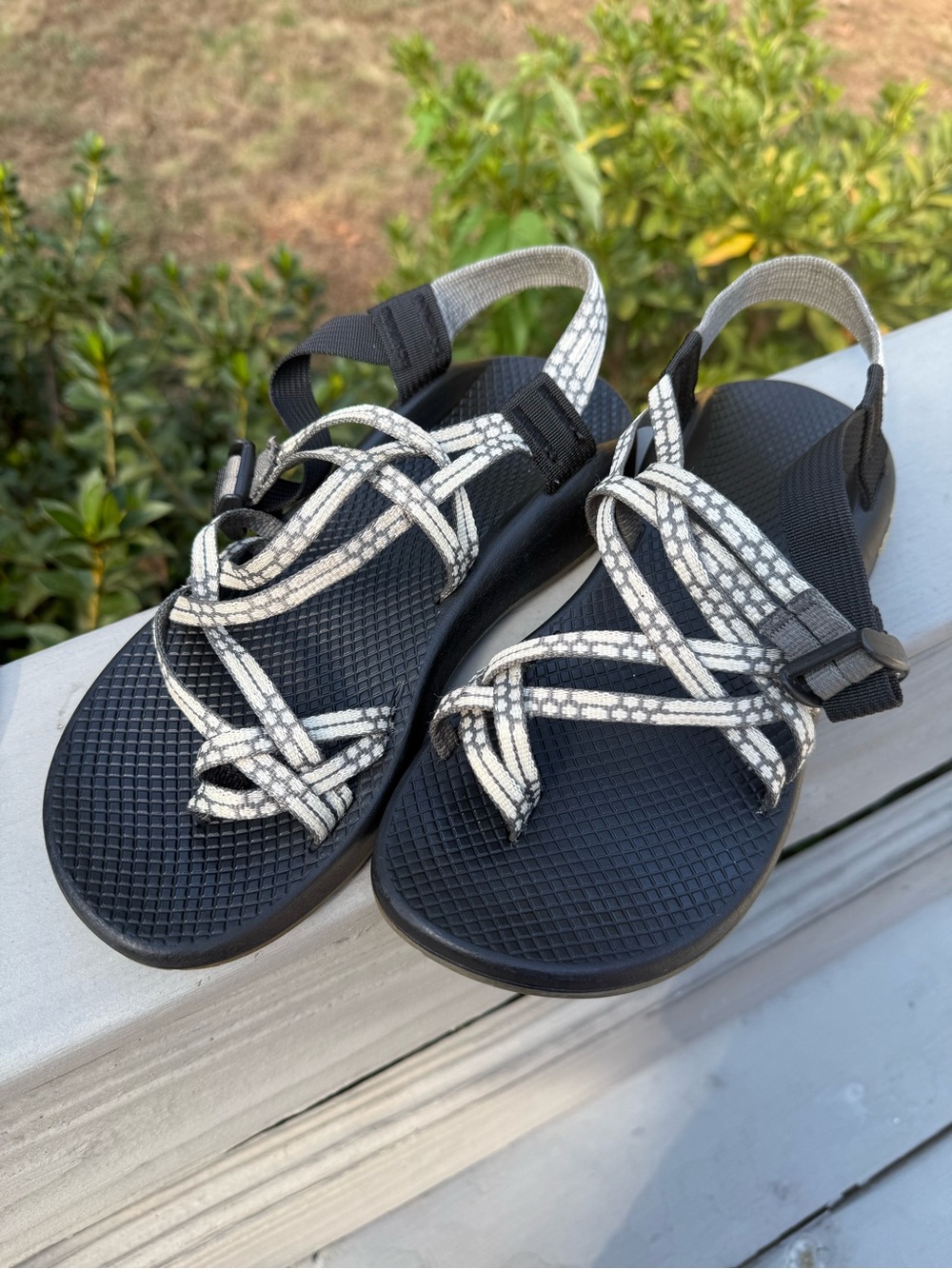 Chaco Women's Sandals in Black and White
